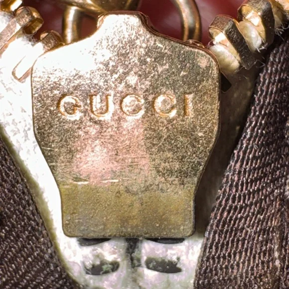 Gucci Brown and Cream Satchel - Picture 2 of 6